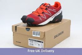 Salomon Speedcross 5 Gore-Tex Trail Running Trainers, Biking Red, UK 11