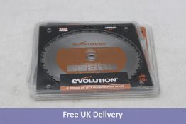 Three Evolution Rage Multipurpose Circular Saw Blade, 255mm