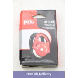 Petzl NFPA G High Strength Rescue Pulley, Red/Black