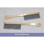 Ten Prats Metal Comb 71, Brass