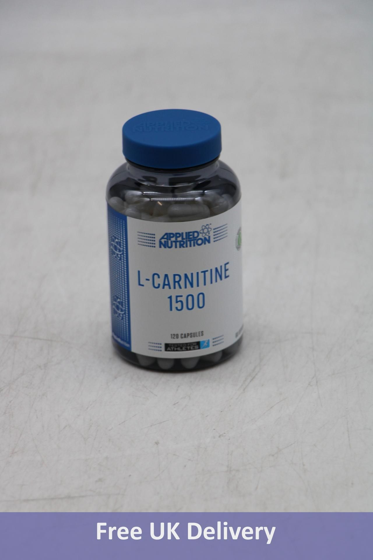 Eleven Pots of Applied Nutrition L-Citrulline 1500 Supplement, 120 Capsules Per Pot, 107g, Expiry Da