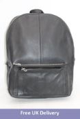 Ayra Woman's Leather Backpack, Black