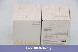 Two Pots of Arrae Bloat Dietary Supplement Capsules 60 Alchemy Capsules Per Pot, Expiry 10/2024