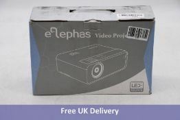 Elephas 2020 WiFi Mini Projector, Black, Compatible with Android/ISO