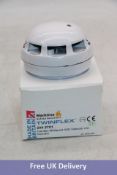 Two Twinflex Heat and Smoke Detector with Sounder and Base. Box damaged