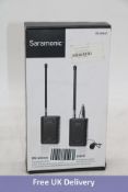 Saramonic SR-WM4C Wireless Microphone System, Black, Not Tested