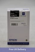 Epson T9071 Ink Cartridge, Workforce Pro WF-6090/WF-6590, Black, XXL