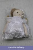 Five Bebe Belinha Soft Doll, White/Beige