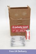 Infinity Bond MMA 500 Difficult Plastic Bonding Methacrylate Adhesive Set, Including 12x 50ml Adhesi