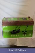 Greenworks 24V Cordless Lawn Mower & Grass Trimmer Set with 2ah Battery and 2Ah Charger
