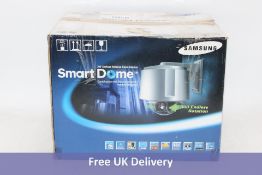 Samsung SCC-641P Smart Dome CCTV Camera. Used, Not tested. Box damaged