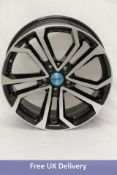 Dezent 18" Alloy Wheel, Black/Silver