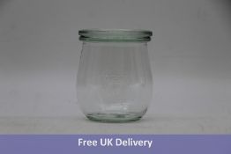 Five packs of Marke Wack Glasser Jars in Mini Tulip Shape, 220ml (12PCS/PK)