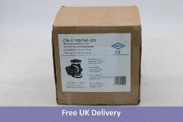 OEG CPA-E 100/F40 Circulation Heating Pump. Box damaged, Not tested