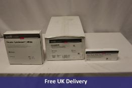 Six Epredia items to include 2x Disposable Immunostaining Chamber's, 250 Pack, 3x Double Cytofunnel'