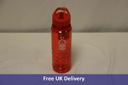 Fifty Nottingham Forest Red Ripple Sports Water Bottles with Straw