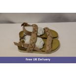 Geox Brionia High Sandals, Nude, UK 2.5