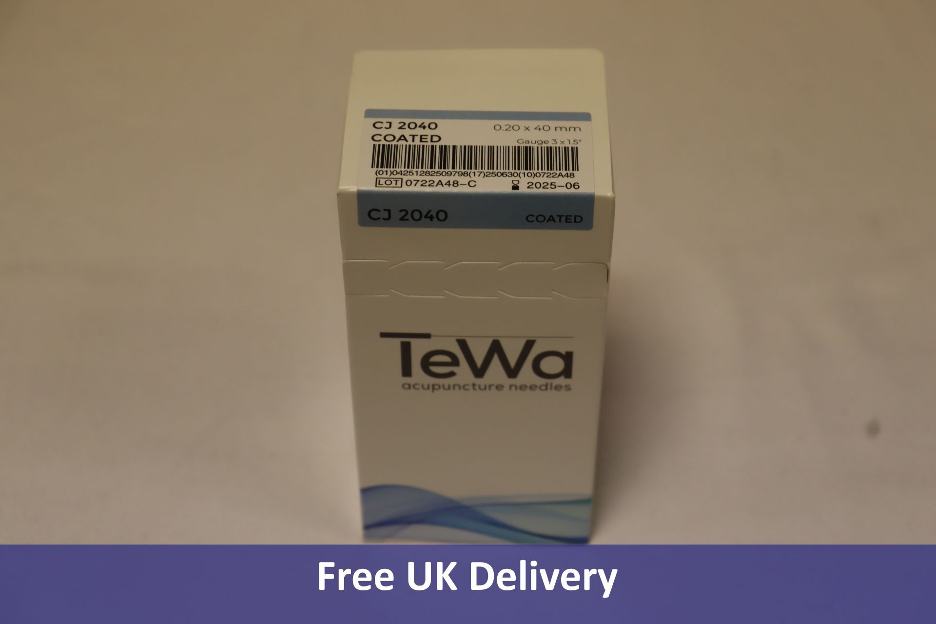 Ten-thousand Tewa Acupuncture Needles, 0.20 x 40mm, in 100 packs of 100