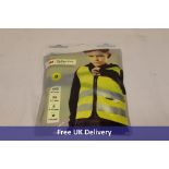 Ten Salzmann Children's 3M Reflective High Visibility Vests, Small, 7-12yr