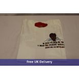 Five Saint Jhn In Case We Both Die Young Tour T-Shirts, White, Medium