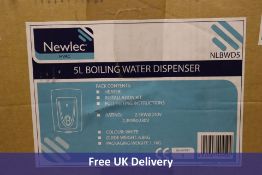 Newlec Wall Mounted Boiling Water Dispenser, 2.5kw, 5 Litre, White