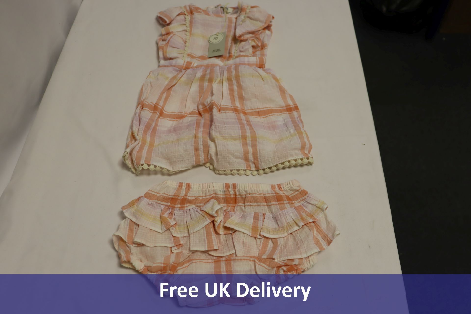 Three River Island Casual Set, Coral, 9-12 Months