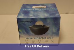 Six Starry Projector Lights with Remote Controls