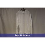 Five Unbranded Jumper, White, Large