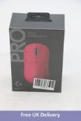 Logitech G Pro X Superlight 2 Wireless Gaming Mouse, Pink