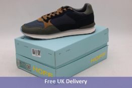 Hoff Men's Copenhagen Trainers, Kaki / Blue, EU 45