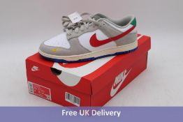 Nike Dunk Low Trainers, LT Iron Ore/University Red, UK 10.5