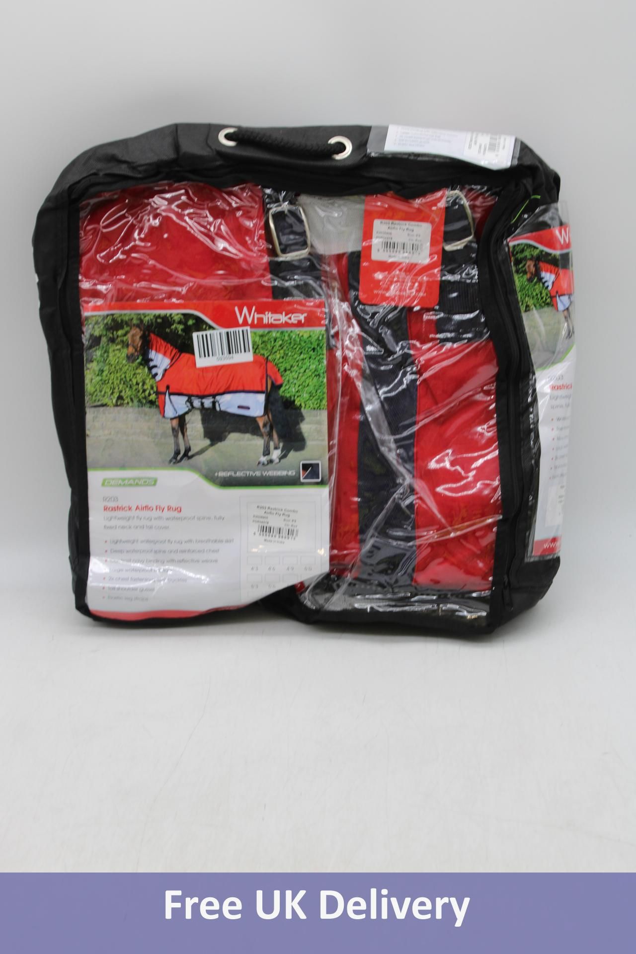 Whitaker R203 Rastrick Airflo Combo Turnout Red/White, Size 6, 0" Feet