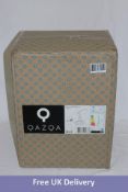 Qazq Table Brass Lamp Banker, Green, H 360 mm