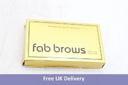 Four Fab Brows Duo Brow Kit, Dark Brown/Chocolate