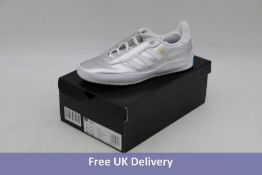 Adidas Skateboard Puig Shoes, Silver White Scarlet, UK 5. Box damaged