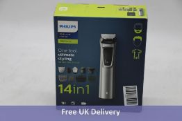 Philips Multigroom Series 7000 Showerproof Face, Body & Hair Trimmer with 14 Tools