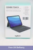 Logitech Combo Touch Detachable Keyboard Case for iPad Pro 11 Inch, Gen 1, 2, 3 and 4