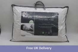Relyon Natural Superior Comfort Deep Latex Pillow, Some marks to packaging.