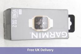Garmin Venu SQ 2 GPS Smart Watch, Ivory & Peach Gold