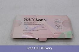 Two Boxes of Free Soul Marine Collagen Liquid 14 x 8000mg with Hyaluronic Acid Keratin & Vitamin C,