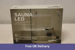 Ledify Sauna LED Lighting System, 9/Black