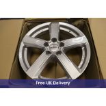 Three Dezent TU S 7x17 5/108/40/63,4 Wheel, Silver, TTUYHSA405E