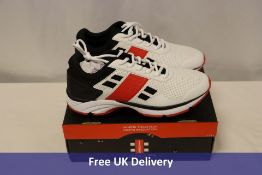 Two Gray-Nicolls Velocity 4.0 Rubber Cricket Trainers, UK 8.5