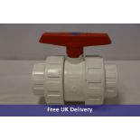 Four Mega Antiblock PVC Ball Valve D-50 1.5"