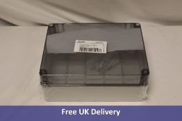 Newlec Clear Lid IP55 Enclosure, 305 x 225 x 126mm