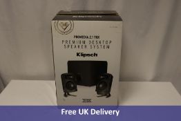 Klipsch Promedia 2.1 THX Premium Desktop Speaker System. Used, not tested