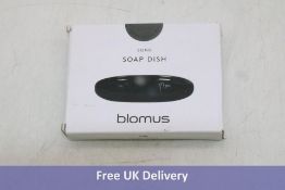 Four Blomus Sono Soap Dishes to include 2x Grey, 2x Black