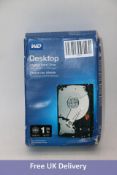 Western Digital WD10EZEX Blue 1TB SATA Hard Drive w/ 7200RPM 6Gb/s 64MB Cache. Box damaged