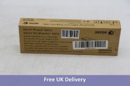 Xerox 106R02239 Phaser 6600 Metered Toner Cartridge, Yellow