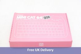 EPOMAKER Mini Cat 64 60% Hot Swappable Acrylic RGB Wired Mechanical Gaming Keyboard